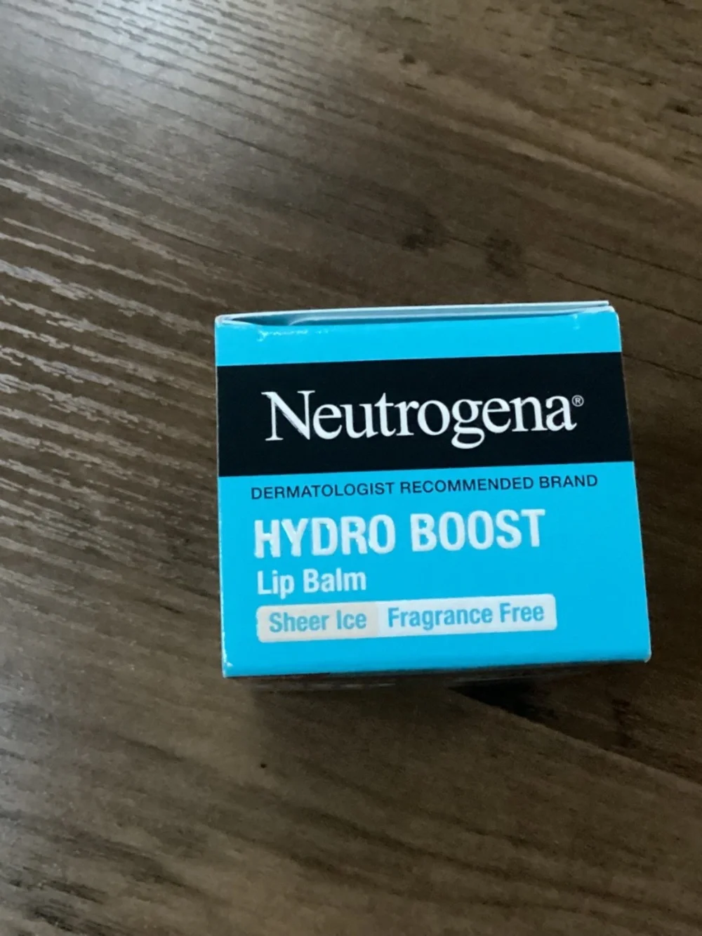 Neutrogena Hydro Boost Hyaluronic Acid Lip Balm Sheer Ice Fragrance Free New 15g
